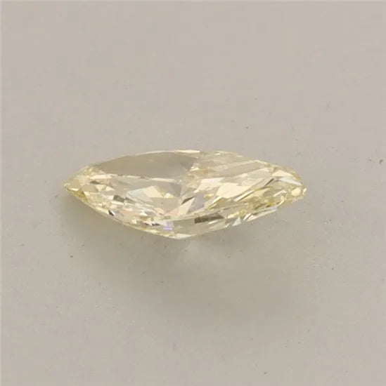 0.28ct Marquise Lab Grown Diamond (Colour Fancy Light Yellow, Clarity VVS2, IGI Certified)