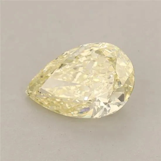 0.56ct Pear Lab Grown Diamond (Colour Fancy Yellow, Clarity VS2, IGI Certified)
