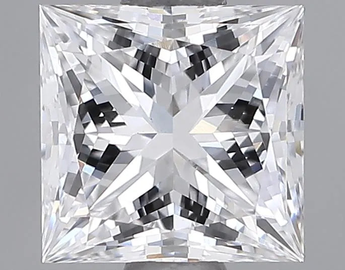 0.88ct Princess Lab Grown Diamond (Colour D, Clarity VVS2, IGI Certified)