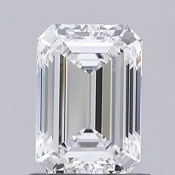 1.00ct Emerald Lab Grown Diamond (Colour D, Clarity FL, IGI Certified)