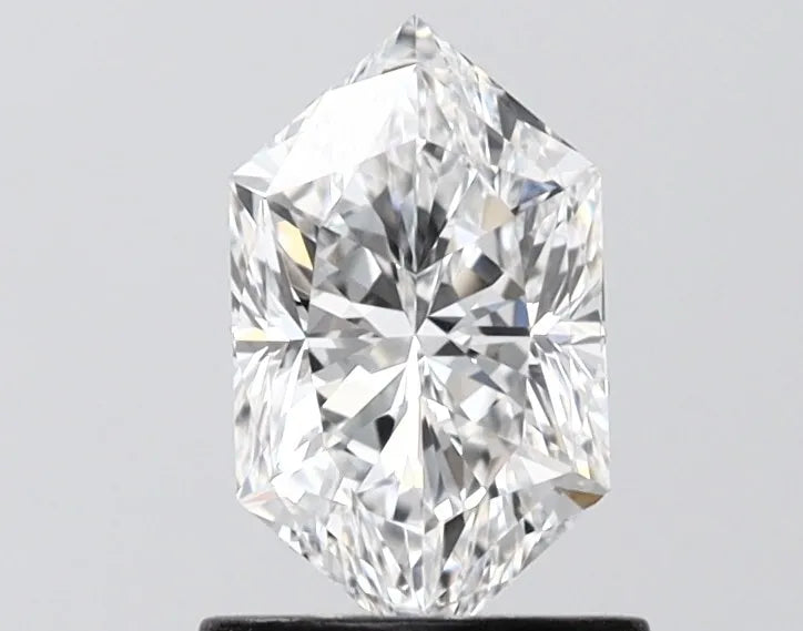 1.00ct Hexagonal Lab Grown Diamond (Colour D, Clarity VVS1, IGI Certified)