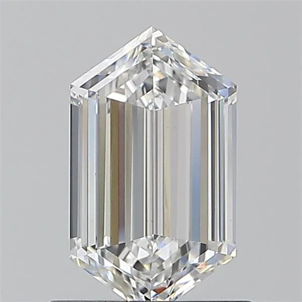 1.00ct Hexagonal Natural Diamond (Colour E, Clarity VS1, GIA Certified)