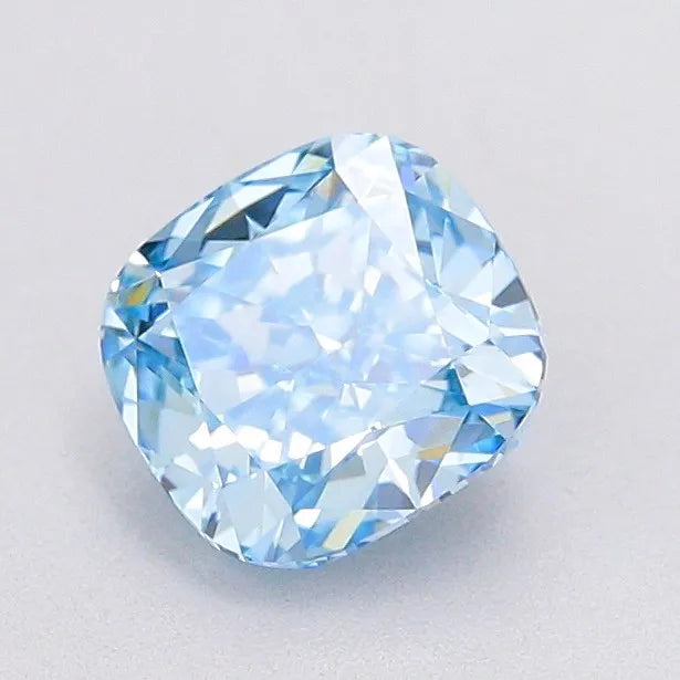 1.06ct Cushion modified Lab Grown Diamond (Colour Fancy Vivid Blue, Clarity VVS2, IGI Certified)