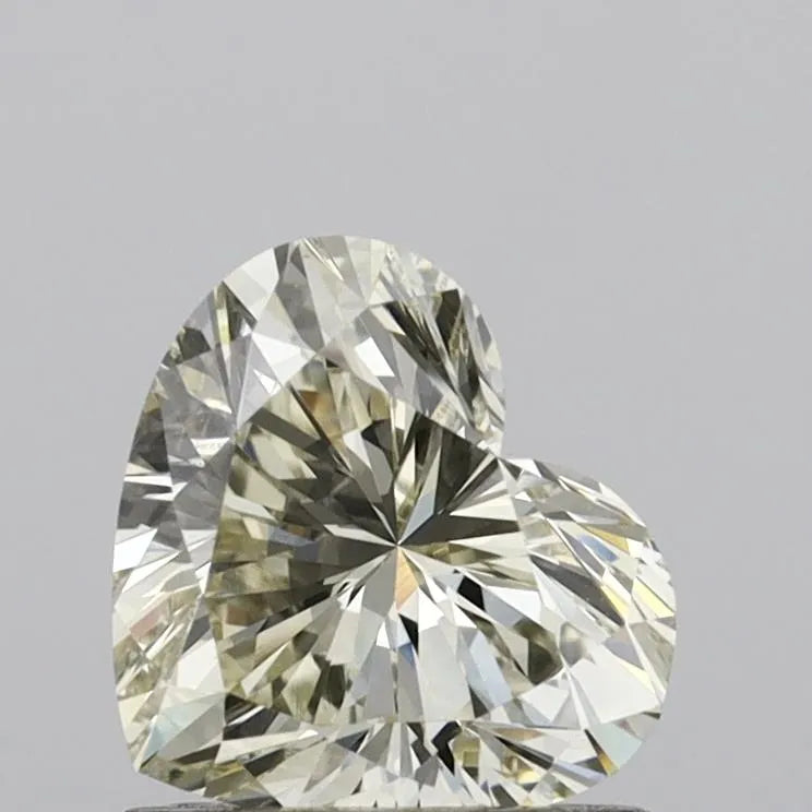 1.06ct Heart Natural Diamond (Colour M, Clarity VVS2, Cut VG, IGI Certified)