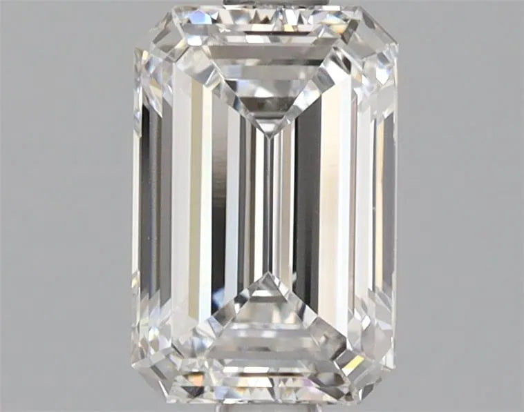 1.54ct Emerald Lab Grown Diamond (Colour D, Clarity IF, IGI Certified)