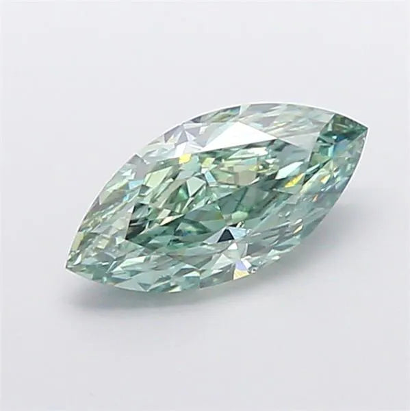 1.57ct Marquise Lab Grown Diamond (Colour Fancy Vivid Green, Clarity VS1, IGI Certified)