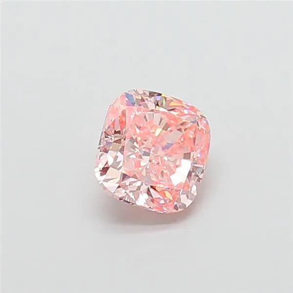 1.66ct Cushion modified Lab Grown Diamond (Colour Fancy Vivid Pink, Clarity VS1, IGI Certified)