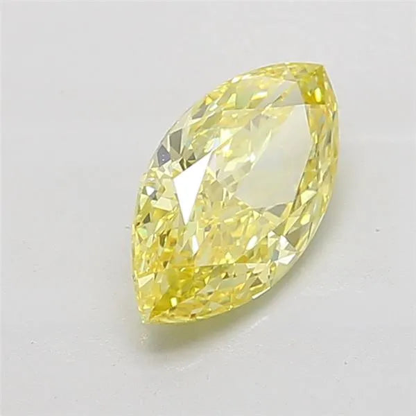 1.67ct Marquise Lab Grown Diamond (Colour Fancy Intense Yellow, Clarity VS1, IGI Certified)