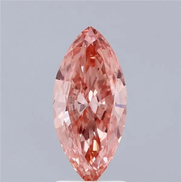 1.67ct Marquise Lab Grown Diamond (Colour Fancy Vivid Pink, Clarity VS1, IGI Certified)