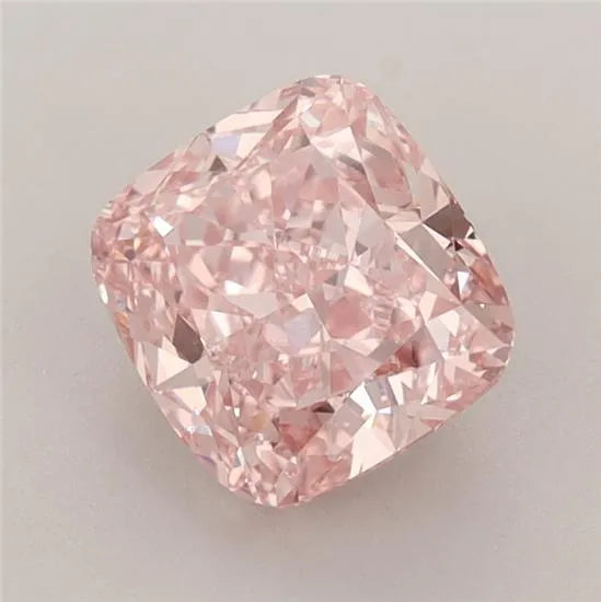 1.75ct Cushion brilliant Lab Grown Diamond (Colour Fancy Vivid Pink, Clarity VVS2, IGI Certified)