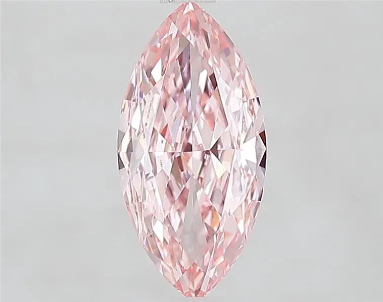 1.81ct Marquise Lab Grown Diamond (Colour Fancy Vivid Pink, Clarity VVS2, IGI Certified)