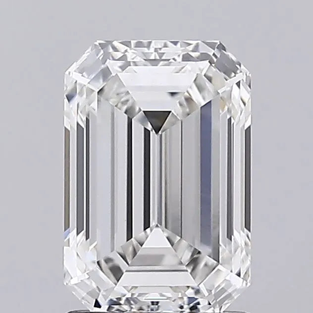 1.82ct Emerald Lab Grown Diamond (Colour G, Clarity VVS2, IGI Certified)