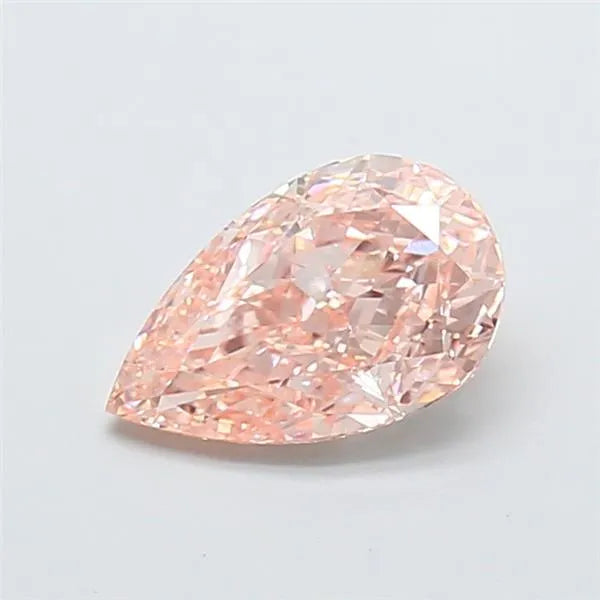 1.84ct Pear Lab Grown Diamond (Colour Fancy Intense Pink, Clarity VS1, IGI Certified)