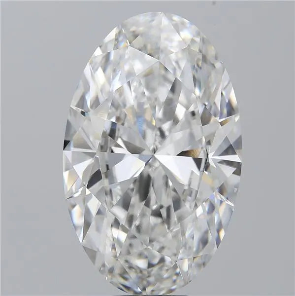 10.10ct Oval Lab Grown Diamond (Colour E, Clarity VVS2, IGI Certified)
