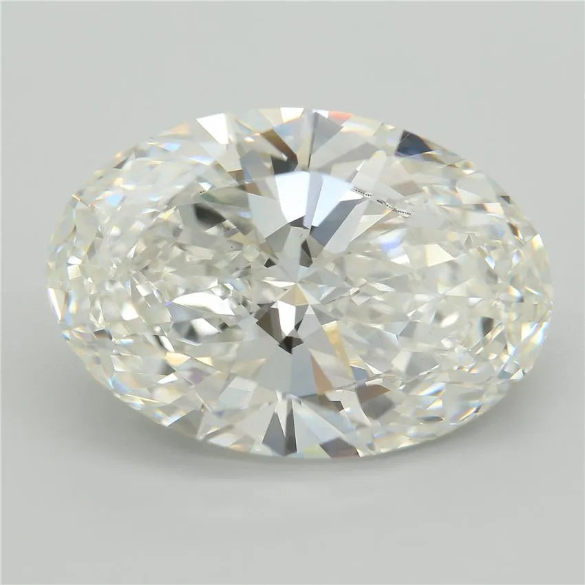14.72ct Oval Lab Grown Diamond (Colour F, Clarity VVS2, IGI Certified)
