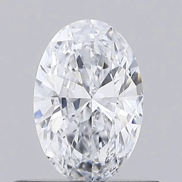 0.40ct Oval Lab Grown Diamond (Colour D, Clarity SI1, IGI Certified)