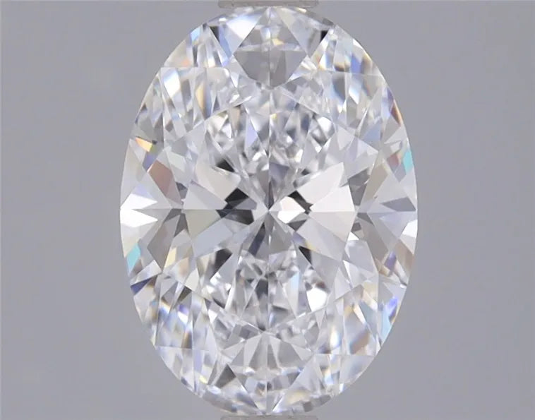 2.00ct Oval Lab Grown Diamond (Colour D, Clarity IF, IGI Certified)