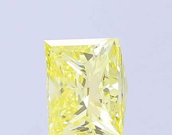 2.00ct Princess Lab Grown Diamond (Colour Fancy Intense Yellow, Clarity VS1, IGI Certified)