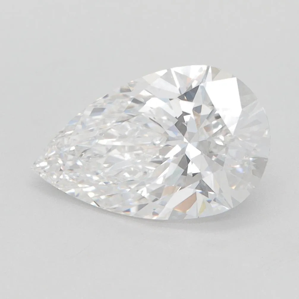 2.01ct Pear Lab Grown Diamond (Colour E, Clarity VVS2, IGI Certified)