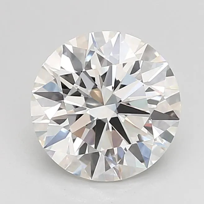 2.01ct Round Lab Grown Diamond (Colour G, Clarity VVS2, Cut ID, IGI Certified)
