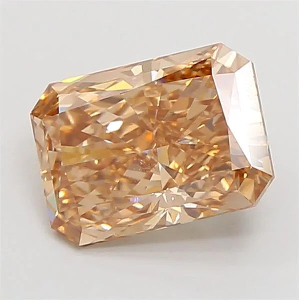 2.10ct Radiant Lab Grown Diamond (Colour Fancy Brown, Clarity VVS2, IGI Certified)