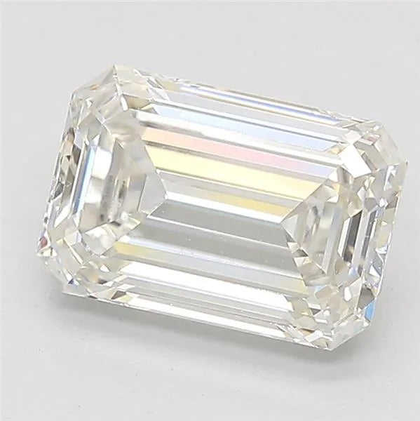 2.13ct Emerald Lab Grown Diamond (Colour I, Clarity VVS2, IGI Certified)