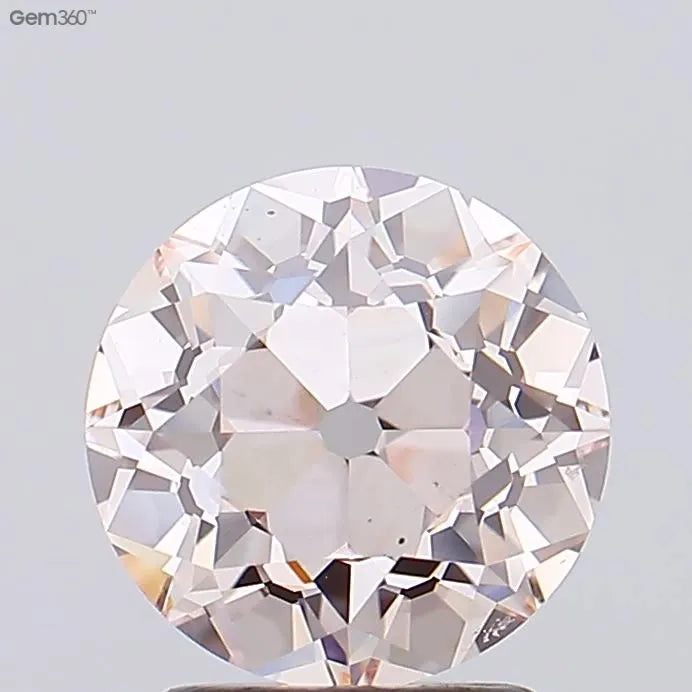 2.36ct European cut Lab Grown Diamond (Colour Fancy Light Pink, Clarity VS1, IGI Certified)