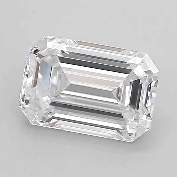 2.58ct Emerald Lab Grown Diamond (Colour D, Clarity VVS1, Cut EX, IGI Certified)