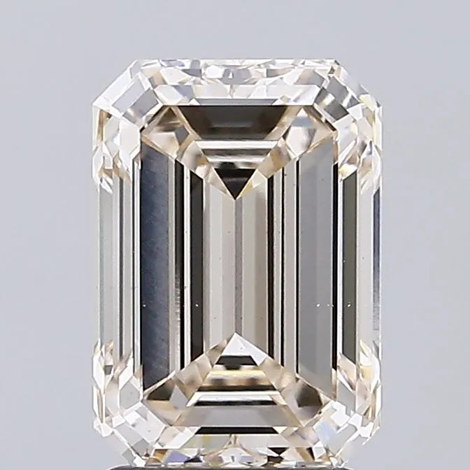 2.59ct Emerald Lab Grown Diamond (Colour L, Clarity VS1, IGI Certified)