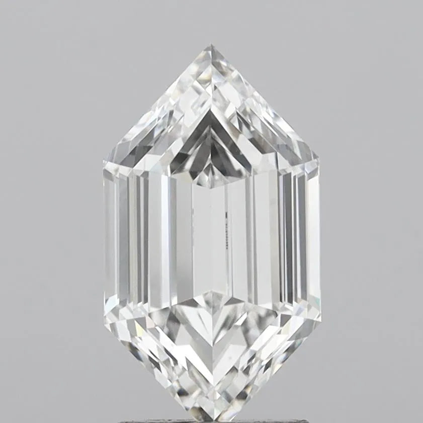2.79ct Hexagonal Lab Grown Diamond (Colour E, Clarity VVS2, IGI Certified)