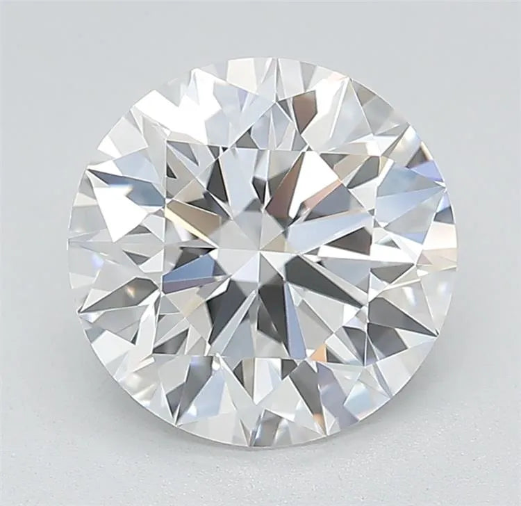 2.90ct Round Lab Grown Diamond (Colour D, Clarity VVS1, Cut ID, IGI Certified)