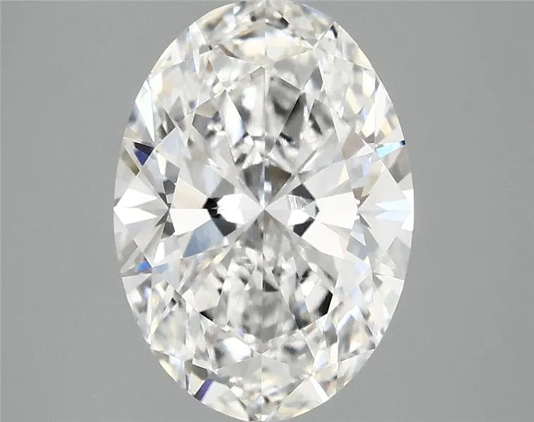 2.94ct Oval Lab Grown Diamond (Colour E, Clarity VVS2, IGI Certified)