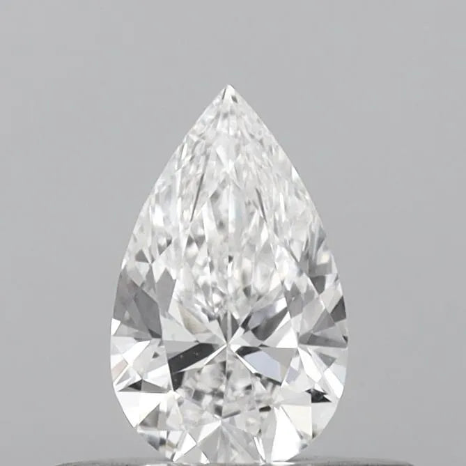 0.30ct Pear Lab Grown Diamond (Colour D, Clarity VS1, IGI Certified)