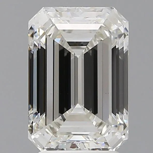 3.00ct Emerald Lab Grown Diamond (Colour F, Clarity VS1, IGI Certified)