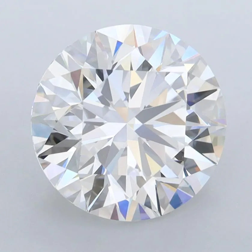 3.00ct Round Lab Grown Diamond (Colour D, Clarity FL, Cut ID, IGI Certified)