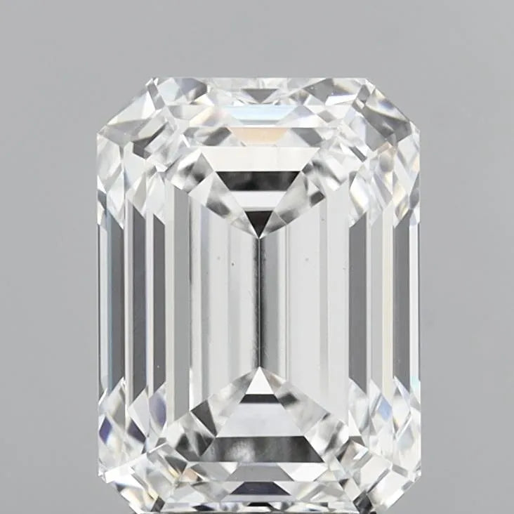 3.01ct Emerald Lab Grown Diamond (Colour D, Clarity VVS2, IGI Certified)