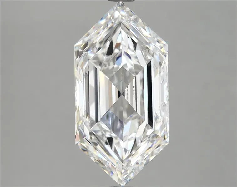 3.01ct Hexagonal Lab Grown Diamond (Colour D, Clarity VVS2, IGI Certified)