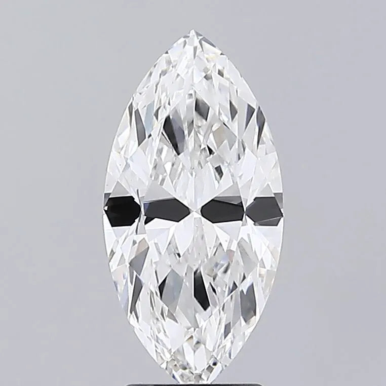3.02ct Marquise Lab Grown Diamond (Colour F, Clarity VVS2, IGI Certified)