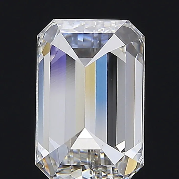 3.03ct Emerald Lab Grown Diamond (Colour G, Clarity VVS2, IGI Certified)
