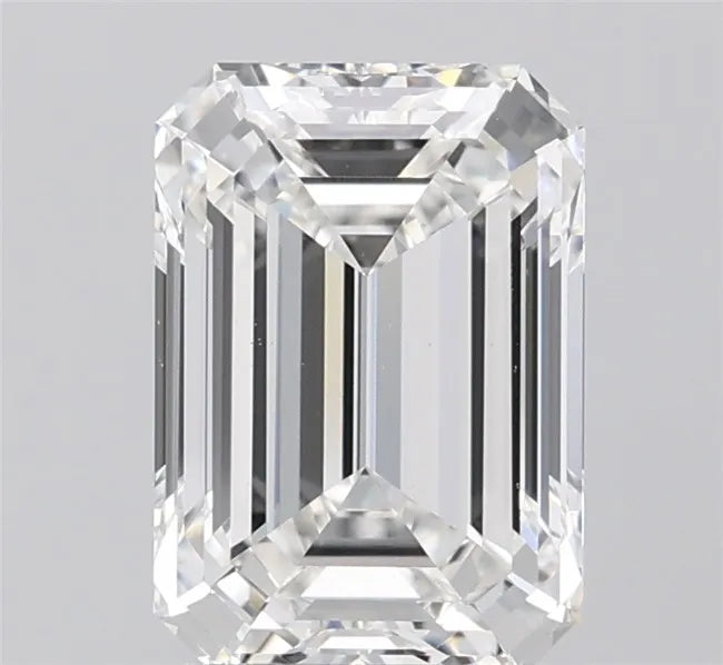 3.04ct Emerald Lab Grown Diamond (Colour F, Clarity VS1, IGI Certified)