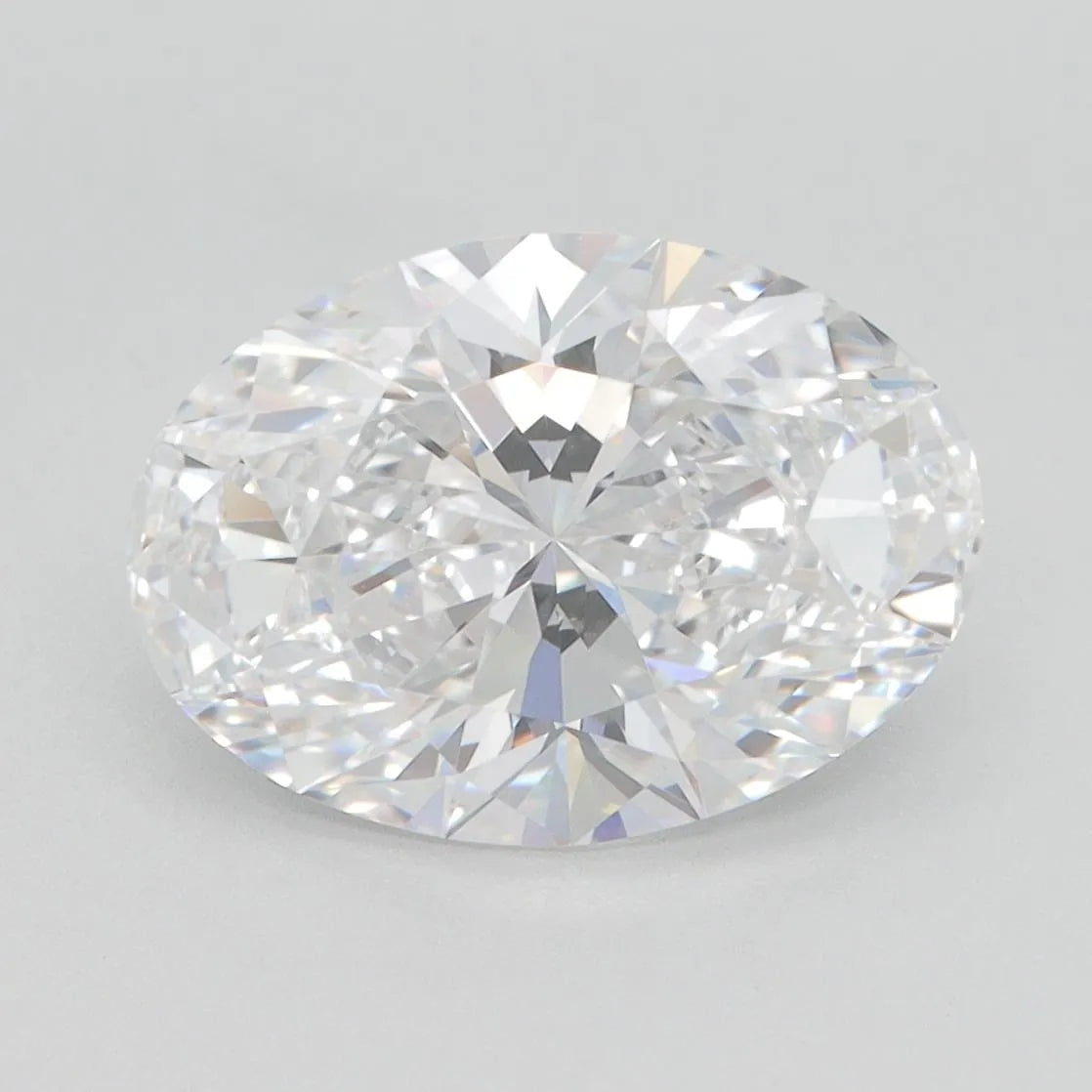 3.05ct Oval Lab Grown Diamond (Colour D, Clarity VVS2, GIA Certified)