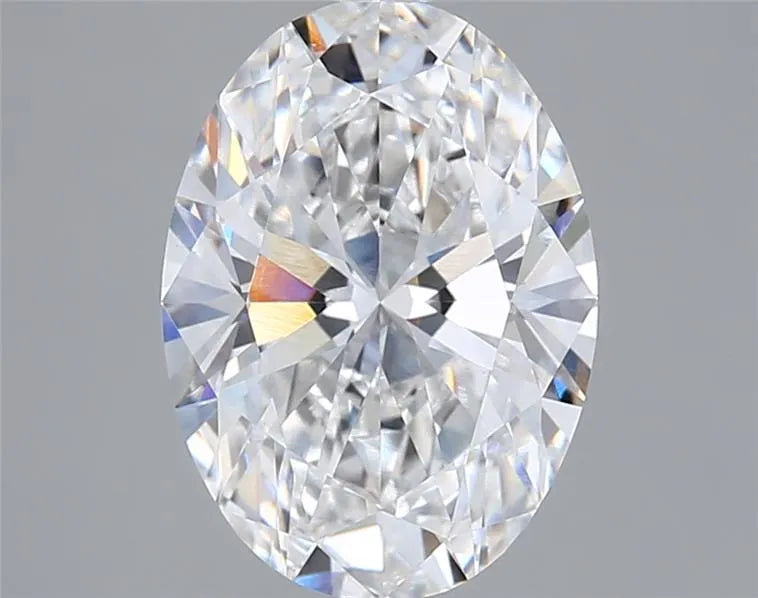 3.06ct Oval Lab Grown Diamond (Colour E, Clarity VVS2, IGI Certified)