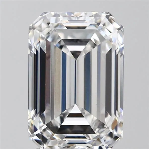 3.08ct Emerald Lab Grown Diamond (Colour E, Clarity VVS2, IGI Certified)