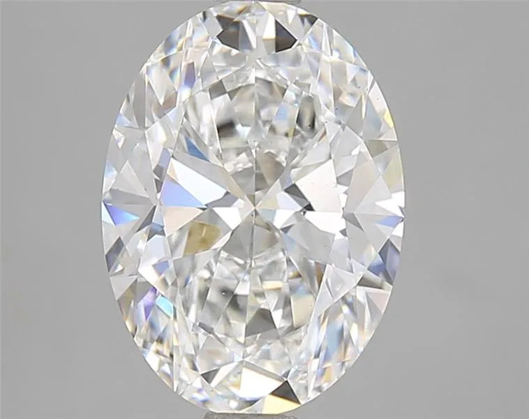 3.10ct Oval Lab Grown Diamond (Colour E, Clarity VS1, IGI Certified)