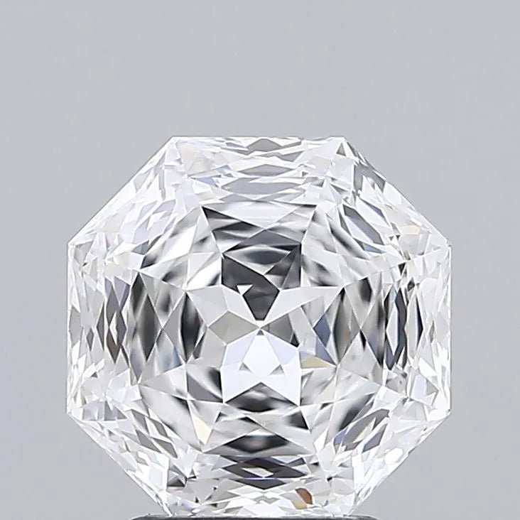 3.12ct Octagonal Lab Grown Diamond (Colour D, Clarity VVS2, IGI Certified)