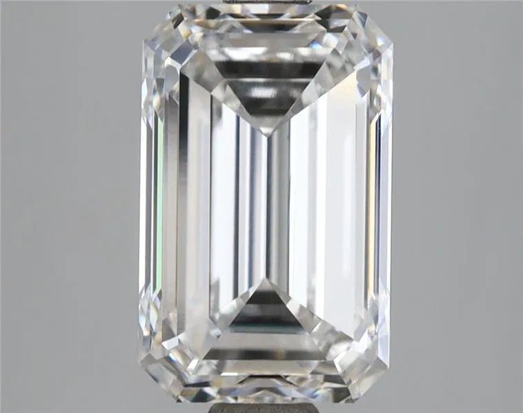 3.44ct Emerald Lab Grown Diamond (Colour D, Clarity VVS1, IGI Certified)