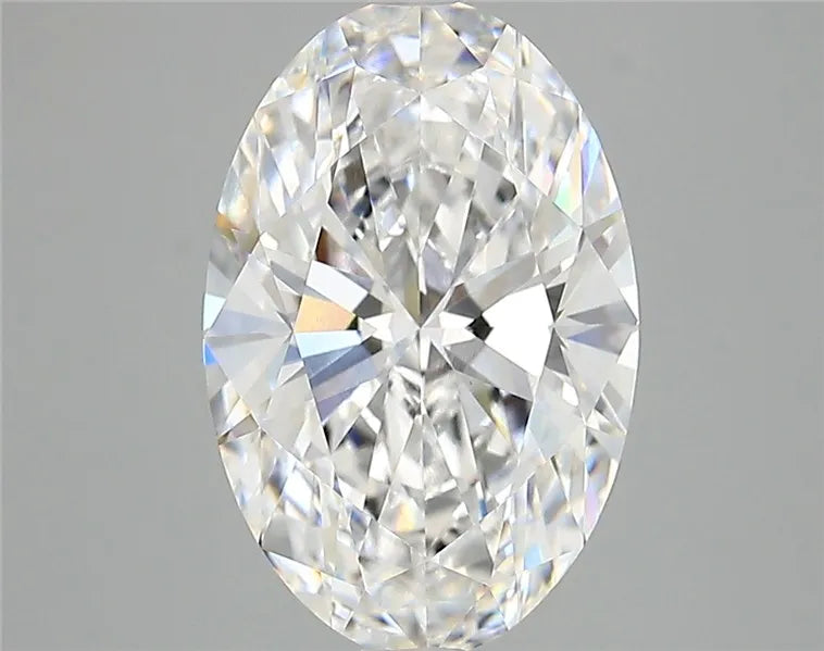 3.48ct Oval Lab Grown Diamond (Colour D, Clarity VVS2, IGI Certified)