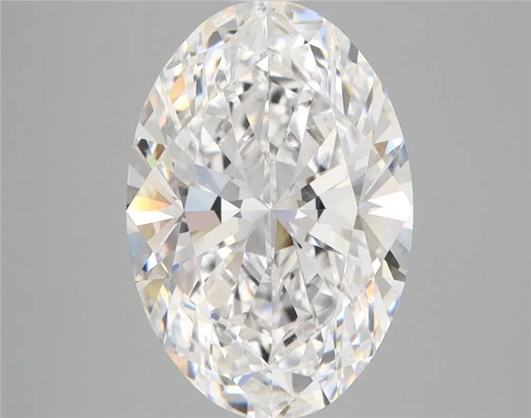 3.55ct Oval Lab Grown Diamond (Colour D, Clarity VVS2, IGI Certified)