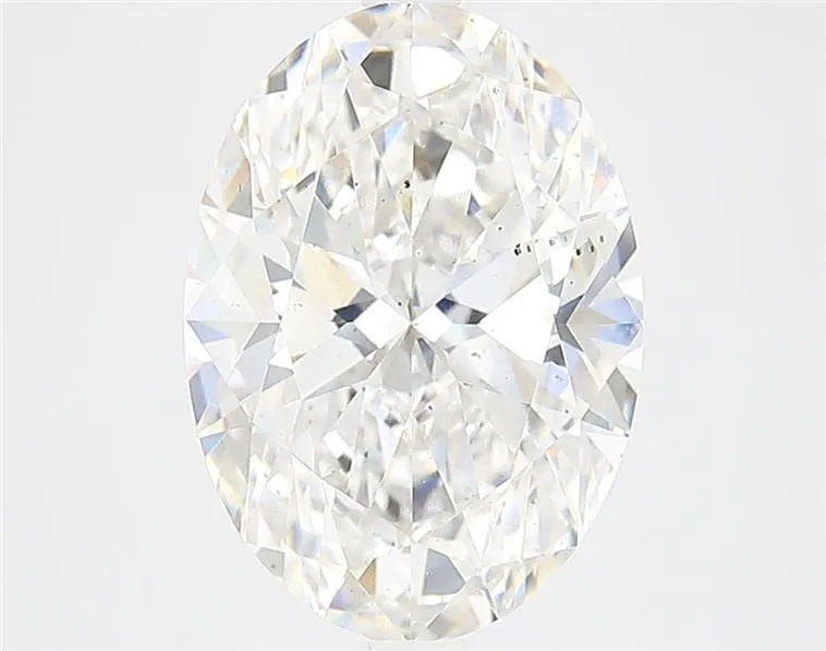 4.00ct Oval Lab Grown Diamond (Colour F, Clarity SI1, IGI Certified)