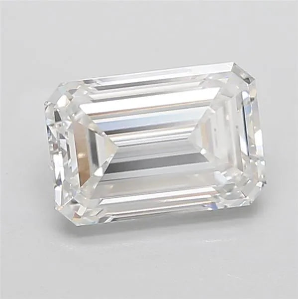 4.04ct Emerald Lab Grown Diamond (Colour F, Clarity IF, IGI Certified)